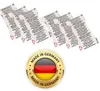 Several individually packaged descaling tablets are displayed along with a "Made in Germany" circular badge. Produktbild-Vorschau