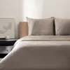 HOMLA Pościel BAMSA bambusowa szara 220x200 + 2*50x60 cm Podgląd zdjęcia produktu 2