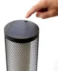 LED Solar Stehlampe Lichtsäule mit Flammeffekt Gitteroptik Produktbild-Vorschau 2