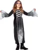 Halloween-Kleid mit Kapuze Totenkopf Geister Zombie, Produktbild-Vorschau 1