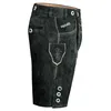 Pantaloni corti in pelle tradizionali da uomo PAULGOS - HK2 Anteprima dell’immagine prodotto 3