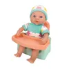 Besttoy - Babypuppe Luisa - mit Fütterstuhl - ca. 20 cm Produktbild-Vorschau 1