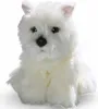 A stuffed toy West Highland Terrier puppy sitting down. Anteprima dell’immagine prodotto