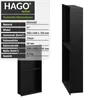 Duschnische 30x60x10cm Schwarz - mit Rahmen Nischenregal Produktbild-Vorschau 4