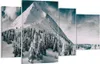 Bild auf Leinwand - Leinwandbild - 4 Teile - Dunkel Himmel Produktbild-Vorschau 1