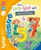 Children playing with numbers and counting objects. Produktbild-Vorschau
