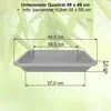 MePla - Untersetzer Quadrat 49x49 anthrazit Produktbild-Vorschau 3