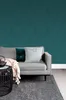 ESTAhome Tapeta narysowane liście petrol blue 53 cm x 10.05 Podgląd zdjęcia produktu 4