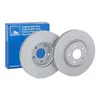 2x ATE 24.0130-0235.1 Bremsscheibe Vorderachse Produktbild-Vorschau 2