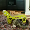 Two cats playing with a cardboard scratching post in a home environment. Podgląd zdjęcia produktu