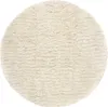 Flokati WOLLE Kreis Weiß rotondo 180 cm Produktbild-Vorschau 2