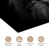 MuchoWow® Poster Orang-Utan-Profil in Schwarz und Weiß Produktbild-Vorschau 2