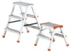 Escabeau 3 marches Marche-pied Aluminium Charge 125 kg Voir les images du produit 9