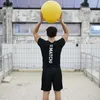 Matchu Sports Gymnastikball (45 cm Gelb Anti-Burst) mit Produktbild-Vorschau 7