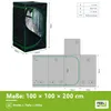 Growbox Zuchtzelt Indoor mit 3-in-1 Messgerät, lichtdicht, Produktbild-Vorschau 4