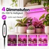 Plantlamp met 192 LED's, volledig spectrum, 5V USB, 2 Productafbeelding-voorbeeld 4