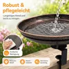 Vogeltränke Metall für Balkon & Geländer, 12", abnehmbar, Produktbild-Vorschau 6