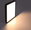 ZMH Lampada da soffitto a LED nera  23W piatta 23cm Anteprima dell’immagine prodotto 6