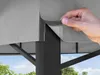 Pawilon ogrodowy 3x3 m ok. 180 g/m² plandeka dachowa z 4 Podgląd zdjęcia produktu 13