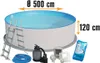 Stahlwandpool Set (7-teilig) hoch rund Sunrise 500 x 120 Produktbild-Vorschau 9