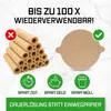GOURMETmaxx, fólie do trouby, hnědá, kulatá, průměr 25,5 Náhled obrázku produktu 7