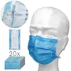 20 Stück Mund-Nasen-Schutz Masken – 20er Packung - Schutz Produktbild-Vorschau 2