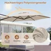 COSTWAY, ombrellone da giardino 300x300 cm, ombrellone a Anteprima dell’immagine prodotto 4