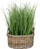 Natur Rattankorb NORDERNEY Kubu Grey ca.40cm Pflanzkorb Produktbild-Vorschau 2