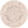 Tapis rond vintage, 200 cm de diamètre, rose/orange, tapis Voir les images du produit 1