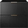 Rodan | Waschbeckunterschrank 60cm | Schwarz matt | B/H/T Produktbild-Vorschau 5