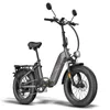 Mofaroller Faltbares Moped 20 Zoll 500 W Max 45 km/h Akku Produktbild-Vorschau 4