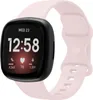 Strap-it Fitbit Sense 2 Silikon Armband Classic (Hellrosa) Produktbild-Vorschau 1