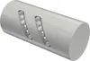 Interdeco Gardinenstange / Vorhangstange Silbergrau / Weiß, Produktbild-Vorschau 6