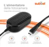 subtel Alimentatore CA-110 CA-110E compatibile con ca. 3m Anteprima dell’immagine prodotto 3