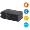Lavea® 2er Set Duschtuch 70x140, Doppelpack, 100% Baumwolle Produktbild-Vorschau 3