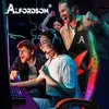 ALFORDSON Gaming-Massagestuhl, Massage-Rennstuhl mit LED, Produktbild-Vorschau 12