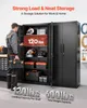 VEVOR Aktenschrank 80x40x175 cm, Abschließbarer Produktbild-Vorschau 2