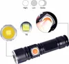 2x LED Taschenlampe Starke USB Lampe Polizei Swat Produktbild-Vorschau 4