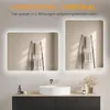 IMPTS Badspiegel mit Beleuchtung 80x60cm Beschlagfrei LED Produktbild-Vorschau 6