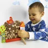 TOOKY TOY Falling Hen Wooden Farm Jenga Spiel Produktbild-Vorschau 3