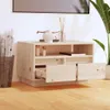 vidaXL TV skříňka 60x35x37 cm z masivního borovicového Náhled obrázku produktu 3