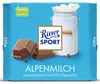 Ritter SPORT 5219244005 Ritter SPORT Alpenmilch Schokolade Anteprima dell’immagine prodotto 1