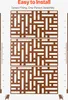 VEVOR Paravent, 120x50,8x193 cm, Sichtschutz für den Produktbild-Vorschau 5