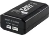 A black LiPo battery charger with labels and ports. Podgląd zdjęcia produktu