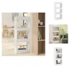 vidaXL Bücherregal/Raumteiler Weiß 40x30x103 cm Produktbild-Vorschau 1