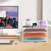 Acryl Briefablage in , Transparent Ablagefächer Stapelbar, Produktbild-Vorschau 12
