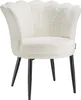 tectake® Sessel Stella dick gepolstert, mit Samtbezug oder Produktbild-Vorschau 1
