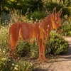Gartendekoration Esel Metall Rustikal Produktbild-Vorschau 5