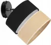 Plafondlamp, wandlamp, lampenkap van jute, 20 cm, zwart Productafbeelding-voorbeeld 4