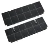 Two charcoal filters for a cooker hood, arranged diagonally on a white background. Náhled obrázku produktu